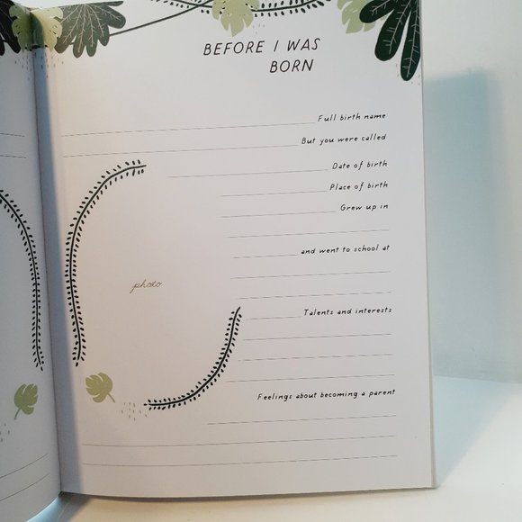 WILD ABOUT YOU CR Gibson First 5 Years Baby Album / MemoryBook / Keepsake NEW - Picture 6 of 8